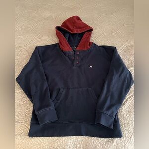 Kids' Navy and Maroon Hoodie Size XL 14/16